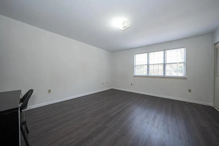 Master bedroom with private bathroom