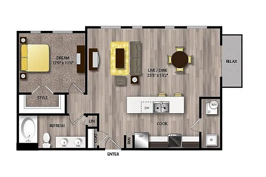 Floor plan A4