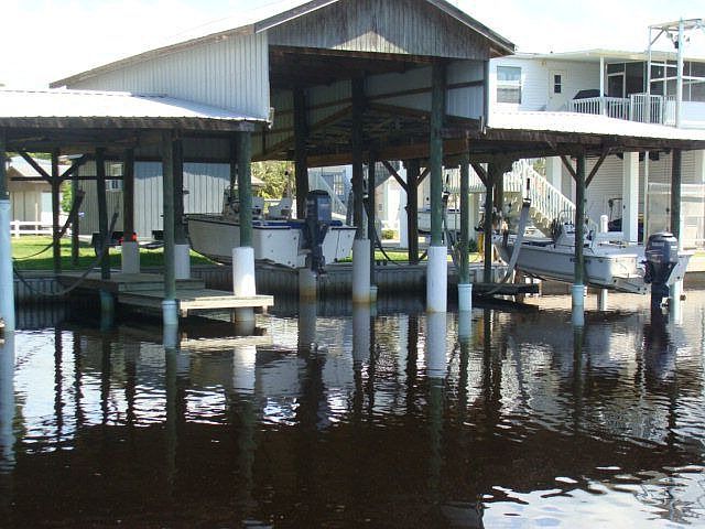 from across the canal