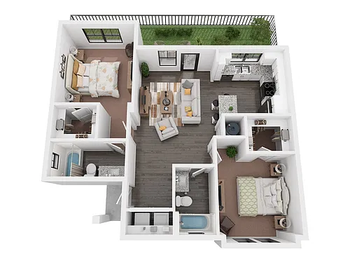 Floor plan B2