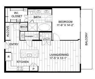 Floor plan T1