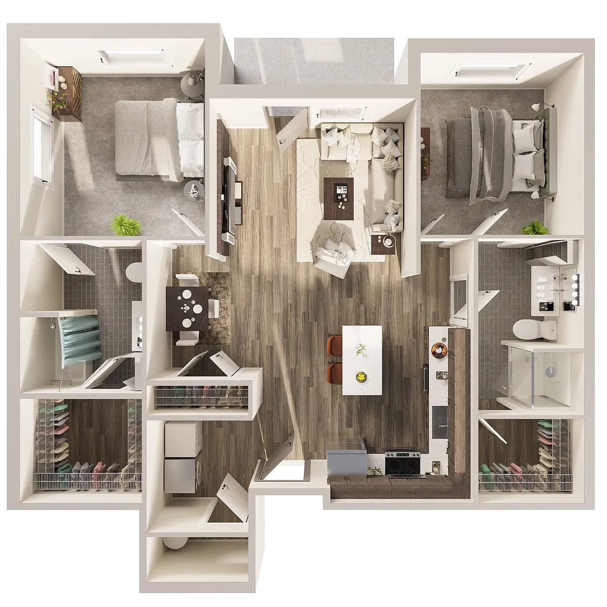 Floor plan Stark