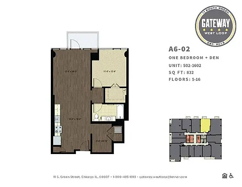 Floor plan A6