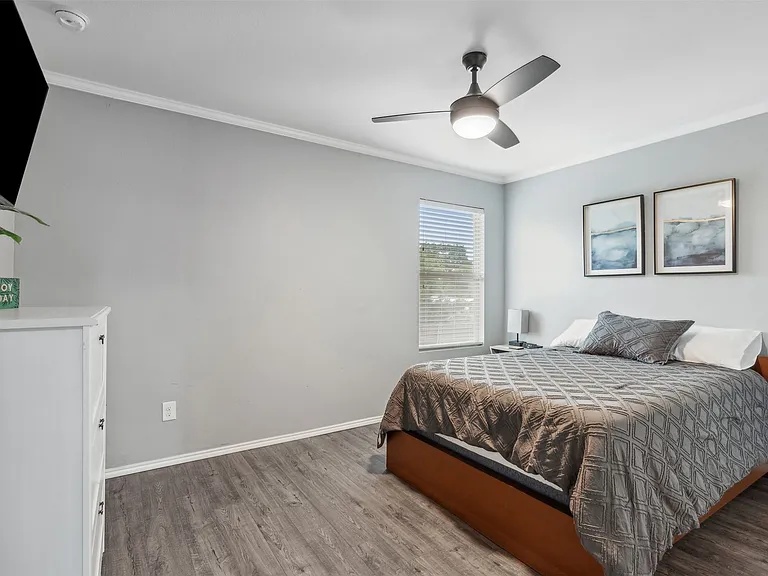Bedroom 2 has a walk-in closet!