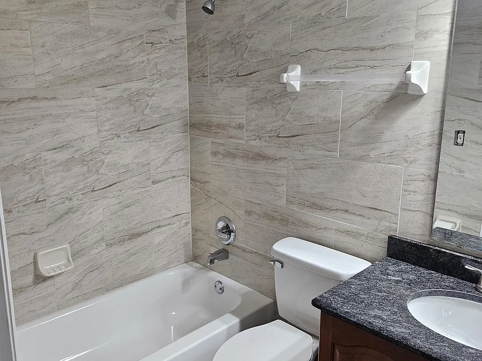 Remodeled bathroom