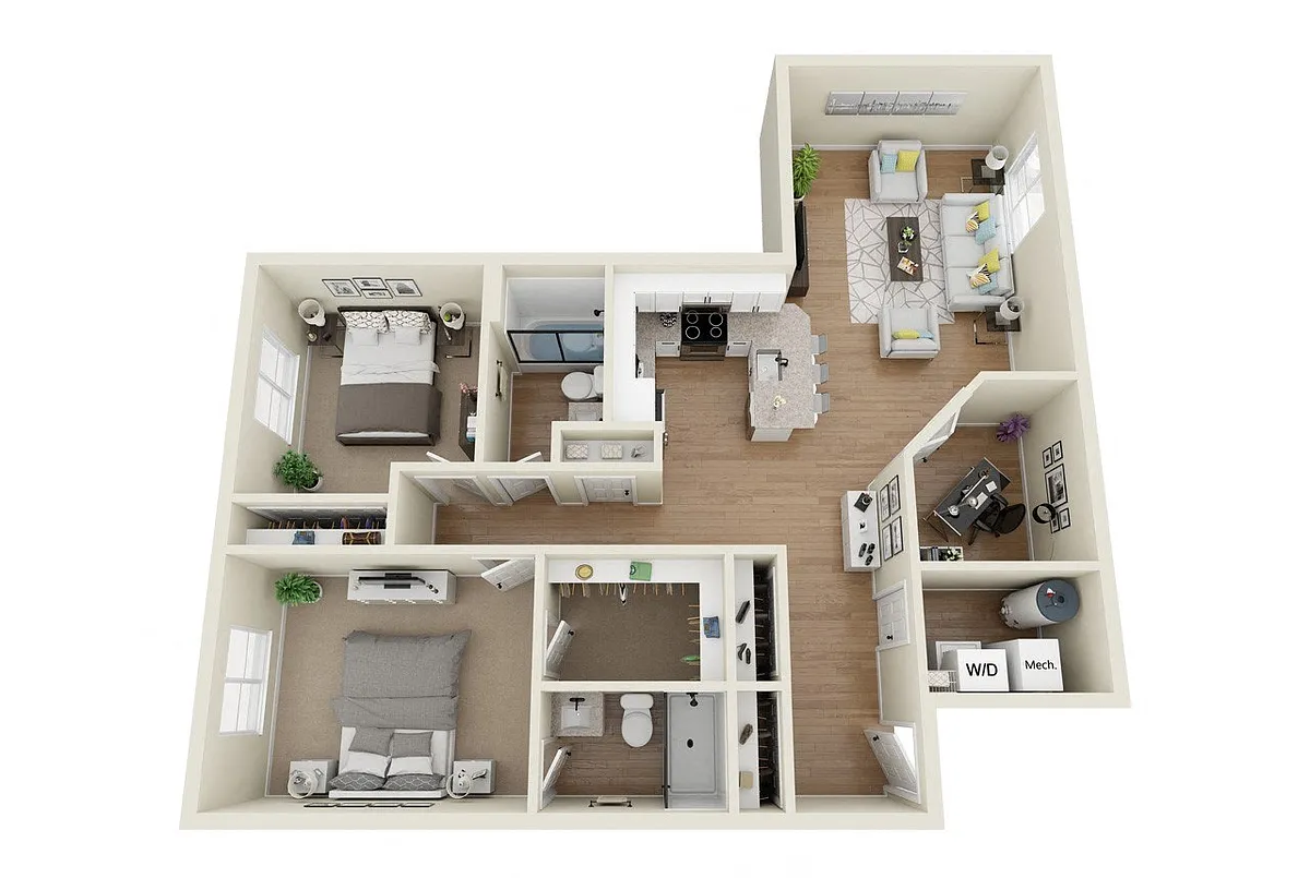 Floor plan 205