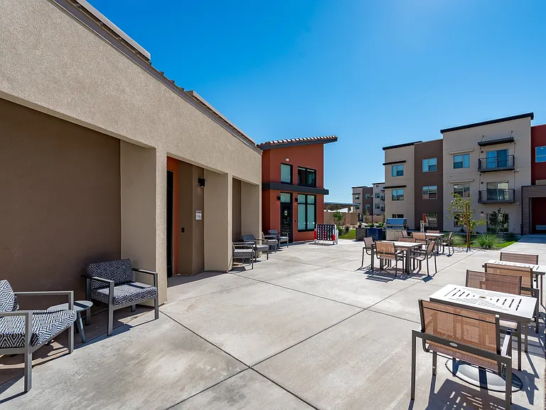 Patio with Grill Stations