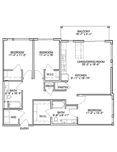 Floor plan Obsidian Amplified