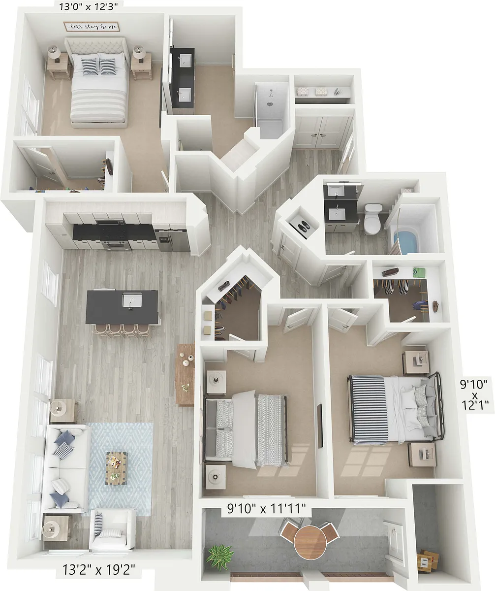 Floor plan C2-2