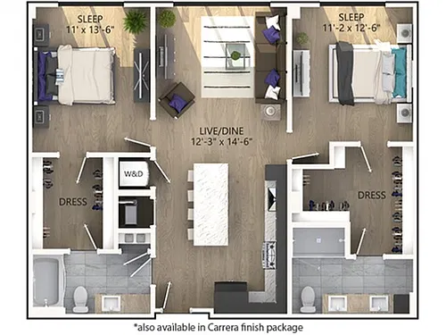Floor plan C4
