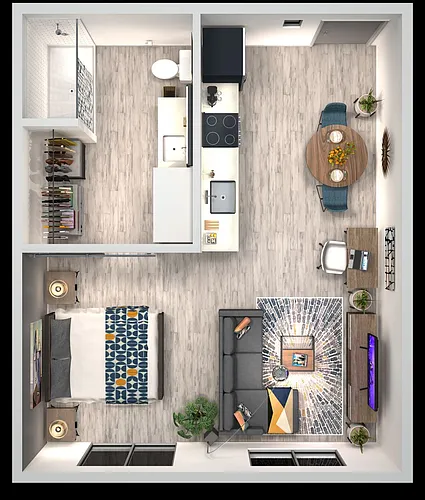 Floor plan 414