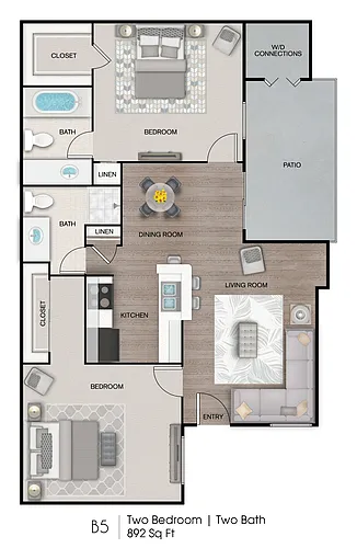 Floor plan B5