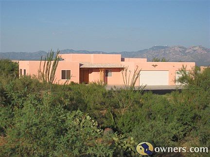 view from road with Kitt Peak to west