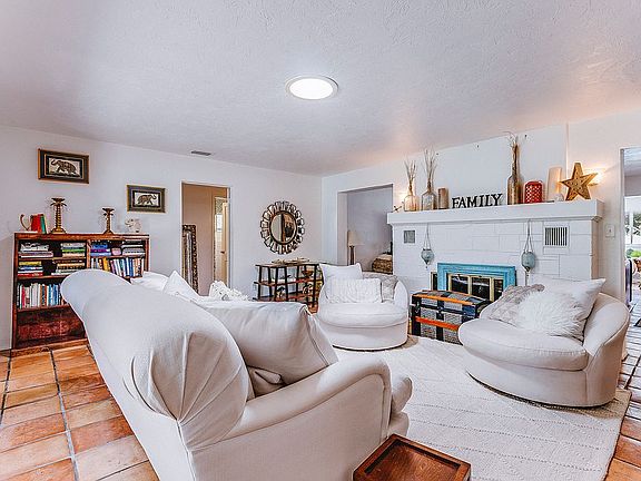 Living Room with Fireplace 