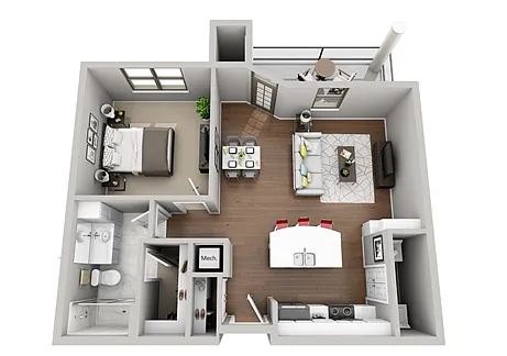 Floor plan Ruby Corporate Suite