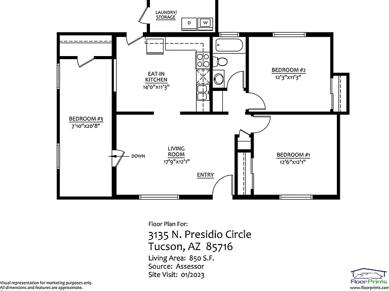 3135 N Presidio Cir #REAR — Photo 5