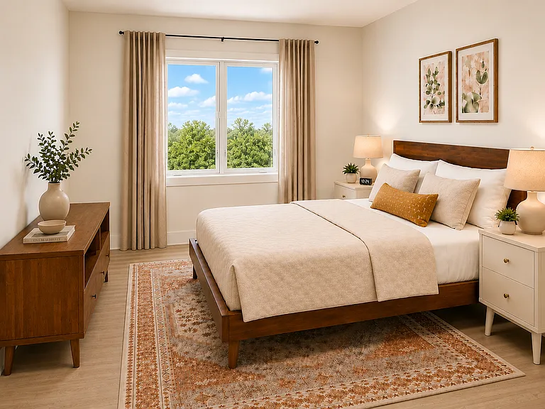 Bedroom.
Images are artist renderings and intended for illustrative purposes only
