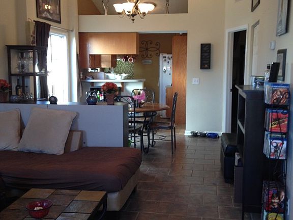 View from the front door