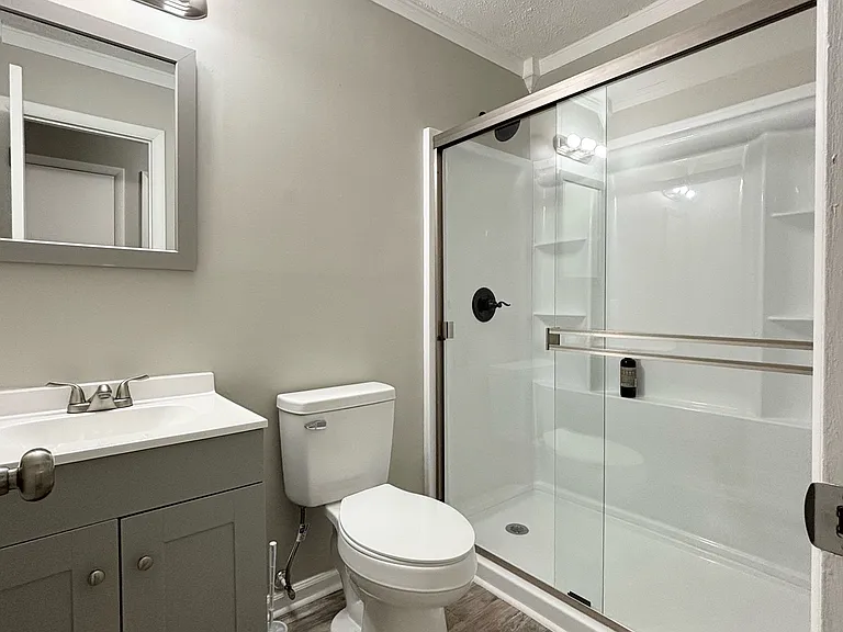 Updated hallway bathroom