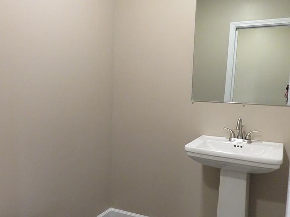 First floor half bath