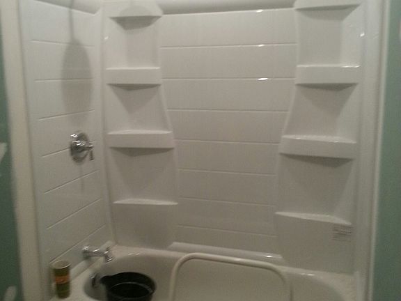 Tub has been finished