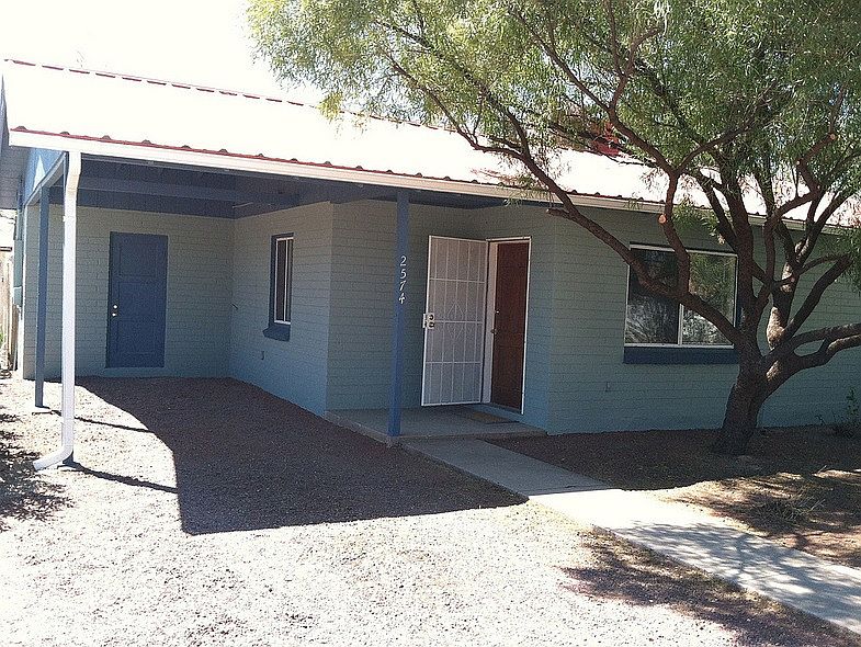 Front yard and Carport