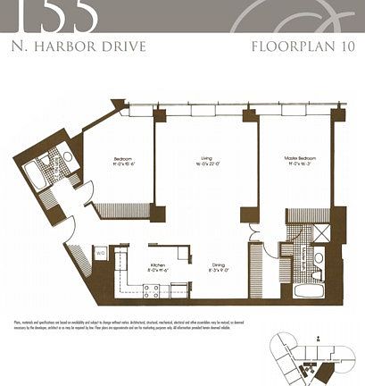 2nd image of 155 N Harbor Dr APT 2210