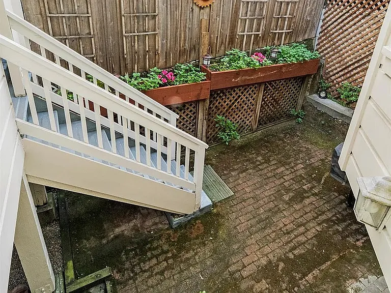 Back shared patio