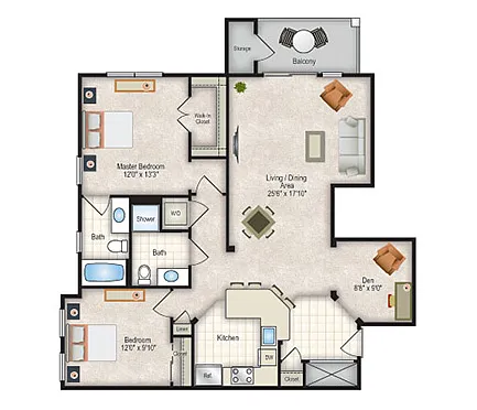 Floor plan The St. George