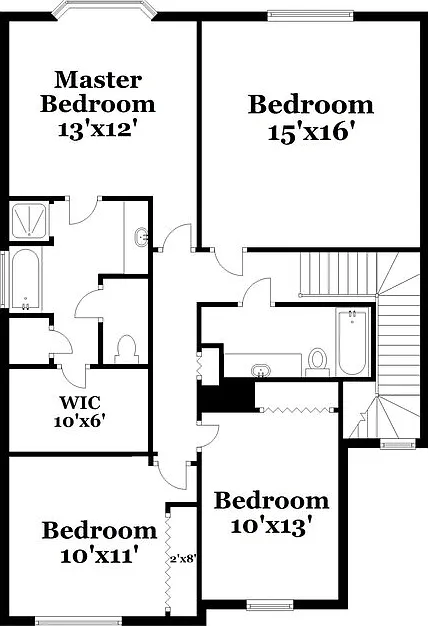 3 bed, 2.5 bath, 1648 sqft, $2,305 — Photo 3