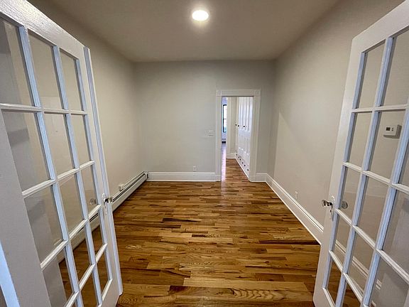 French Door Open to Living Room