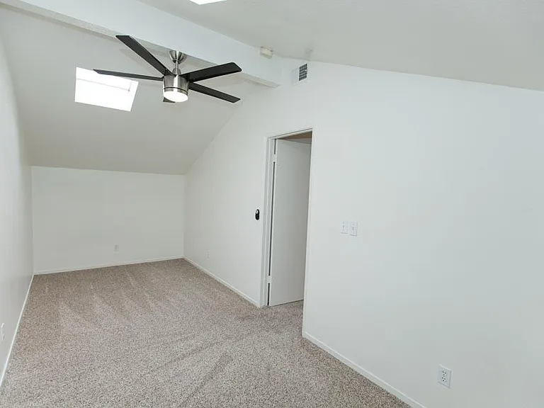 20 x 8 foot great room. Can be used as bedroom, hobby or exercise room.