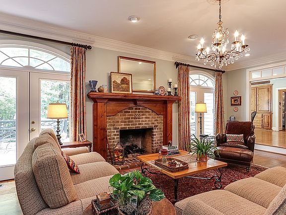 Double French doors to deck