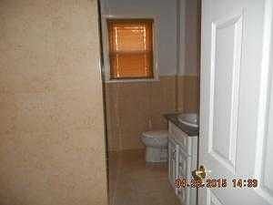 first floor full bath and laundry