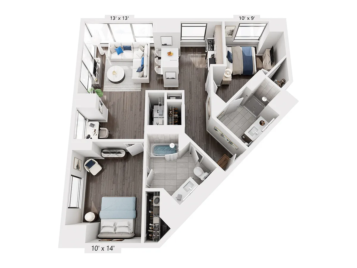 Floor plan B08