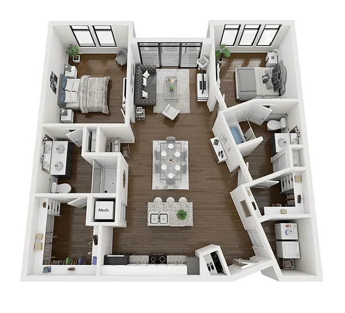 Floor plan The Nottage