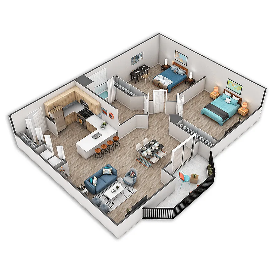 Floor plan Kingston Platinum