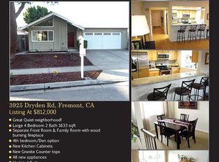 3925 Dryden Rd, Fremont, CA 94555