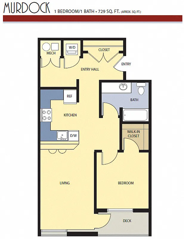 Floor plan Murdock