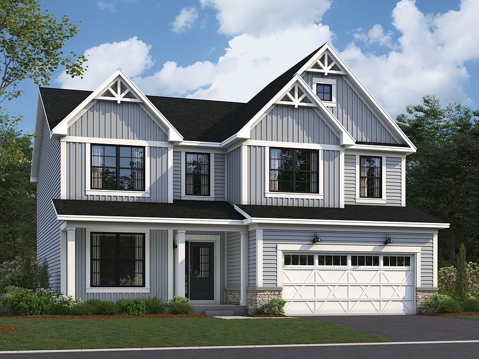 Easton Elevation Urban Farmhouse