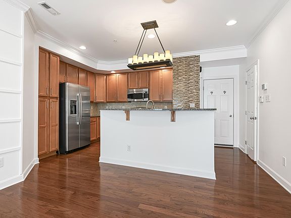 Open kitchen area