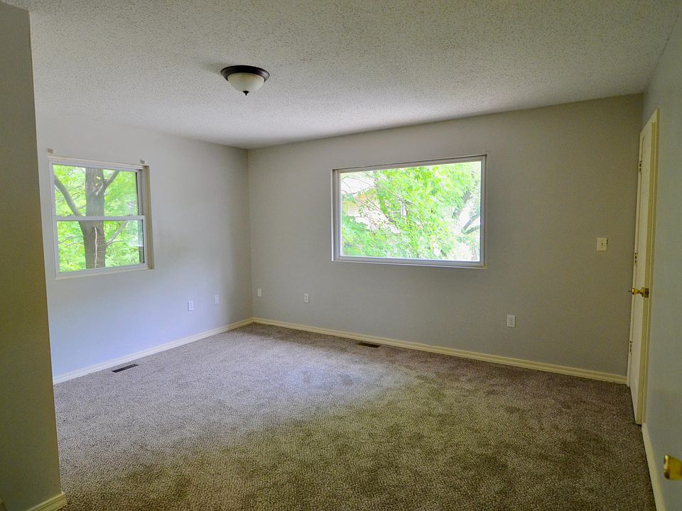 bedroom #1 with 2 closets