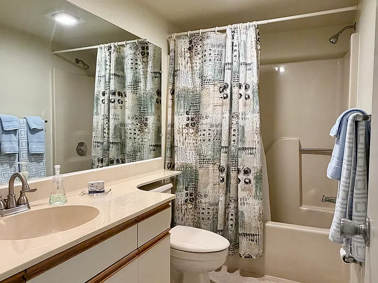 Guest Bathroom w/ shower/tub combo