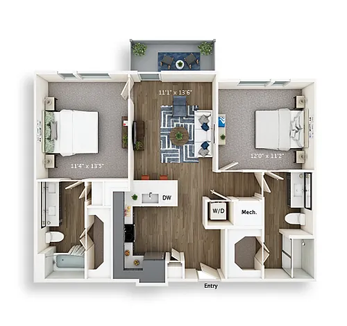 Floor plan B1