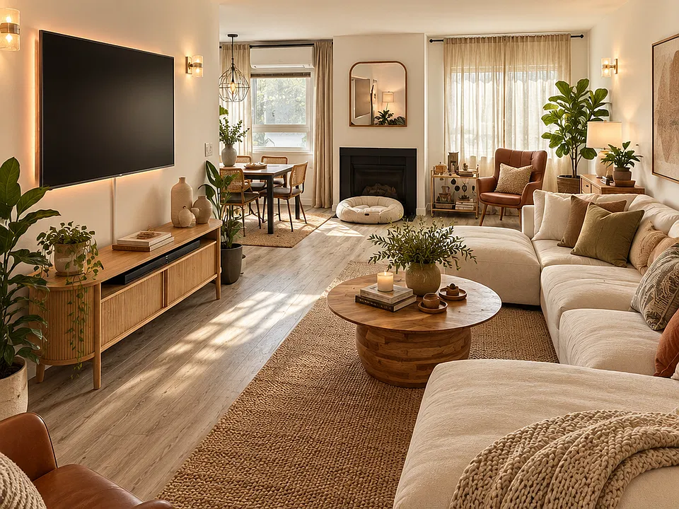 Large living room