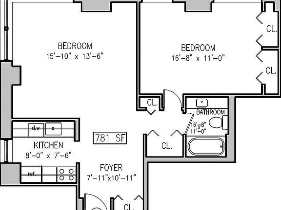 2nd image of 247 W 87th St APT 11F