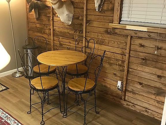 Rec room accent wall