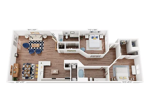 Floor plan B1