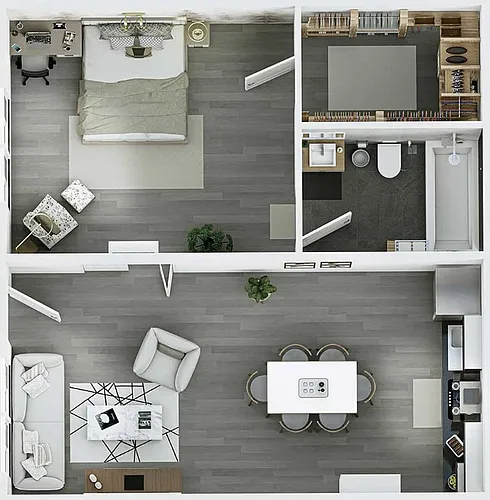 Floor plan A1R