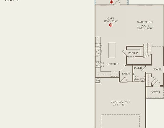Camelia Floor Plan, Quick Move-in Home, Floor 1